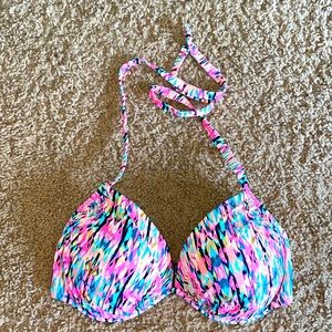 Colorful bathing suit top